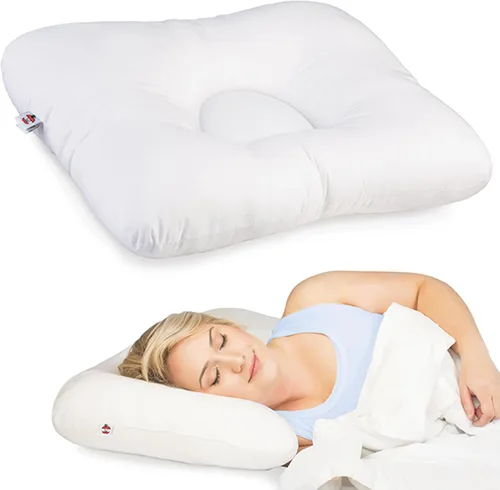 Miniatura 10 de Core Products D-Core - Almohada cervical para el cuello – Soporte ortopédico extra firme para molestias de cuello, personas que duermen de espalda