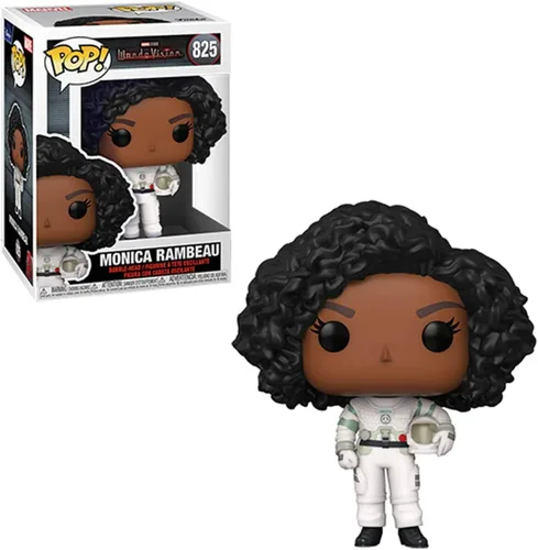 Miniatura 2 de POP Marvel WandaVision Monica Rambeau Funko POP Figura de vinilo con funda protectora compatible POP Box, multicolor, 3.75 pulgadas