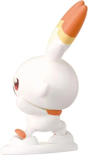 Miniatura 2 de Takara Tomy Pokemon Poke Peace Doll Scorbunny - Figura de anime - Rojo