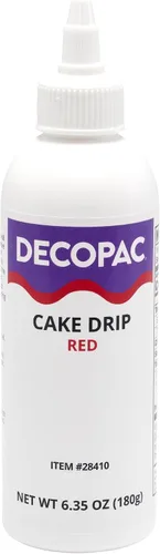 Miniatura 14 de DecoPac Goteo de pastel, color negro, sabor a vainilla, chocolate mate, 6.35 onzas