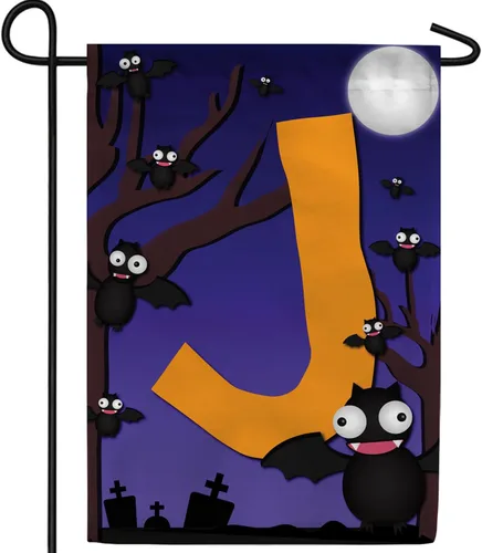 Miniatura 11 de Bandera de jardín con monograma de América Forever de 12.5 x 18 pulgadas, letra B, de doble cara, banderas pequeñas para exteriores, fiestas, patio