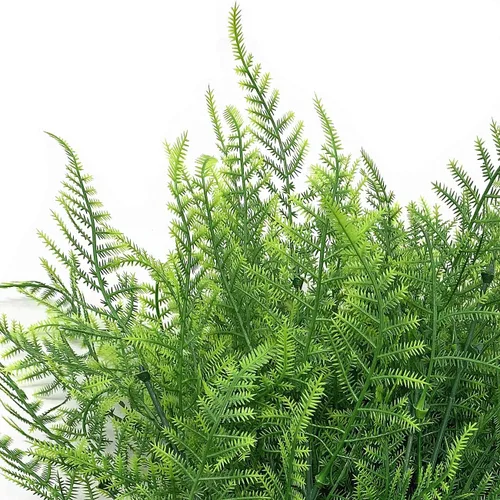 Miniatura 3 de CATTREE Plantas artificiales, plantas de plástico, arbustos, helechos, hierba, arbustos, hojas falsas, boda, hogar, jardín, terraza, centros