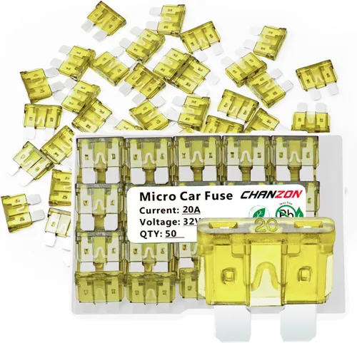 Miniatura 10 de Chanzon Fusible de hoja estándar de 35 A ATC/ATO/APR 35 Amp 32V 10 fusibles automáticos de golpe rápido para automóvil, RV, camión, SUV 75A