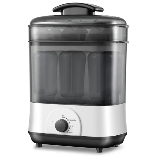 Miniatura 9 de AMZBABYCHEF Esterilizador y secador de biberones eléctrico, esterilizador y secador de vapor para biberones, esterilizador y secador de biberones 4