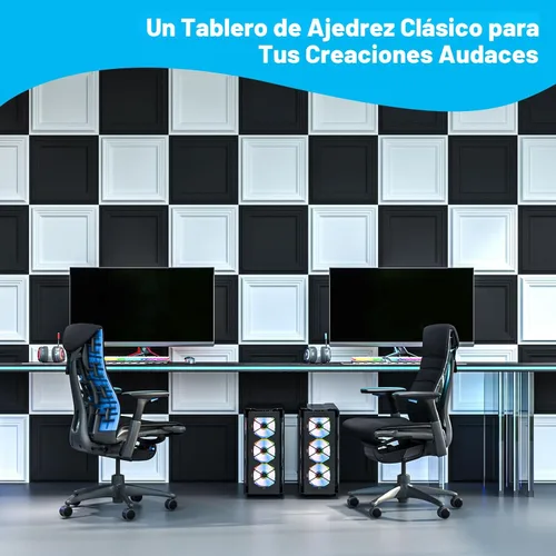Miniatura 4 de Art3d Paquete de 33 paneles de pared decorativos con textura 3D para decoración de interiores, paneles de pared decorativos de PVC impermeables