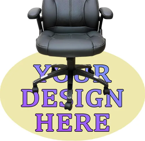 Miniatura 81 de Tapete redondo personalizado para silla de escritorio de oficina, diseño de tu propio logotipo de foto, texto, alfombrillas circulares