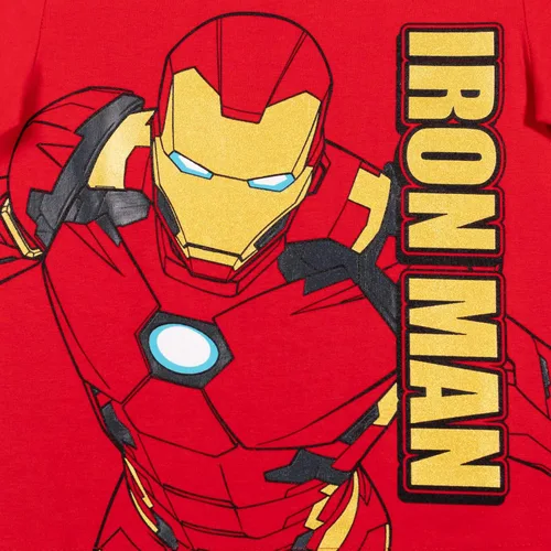 Miniatura 6 de Marvel Avengers Black Panther Captain America Iron Man Little Boys 4 Pack Graphic T-Shirts