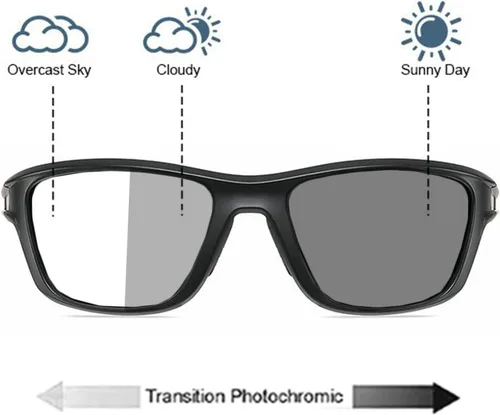 Miniatura 2 de Gafas de lectura de lente completa fotocrómicas para hombre, transición, hipermetropía, presbicia, deportes, 2 uds