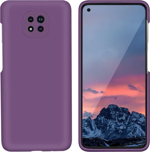 Miniatura 5 de Moto G Power 2021 - Funda de goma de gel de silicona líquida a prueba de golpes, forro de tela de microfibra suave, compatible con Motorola Moto G