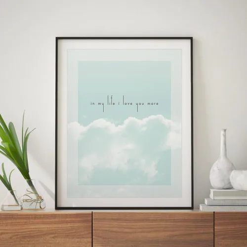 Miniatura 5 de Beatles In My Life - Impresión artística de la letra de la canción, regalo romántico para boda o aniversario, marido, esposa, pareja