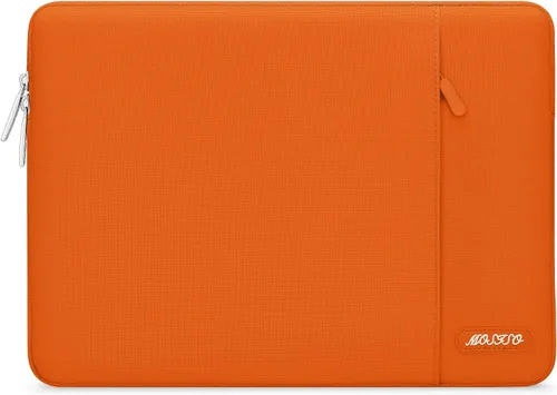 Miniatura 65 de MOSISO Funda vertical de poliéster con bolsillo para laptop de 15, 15.6 y 16 pulgadas, para computadora MacBook Pro 16 M4, M3, M2 y M1, HP, Acer