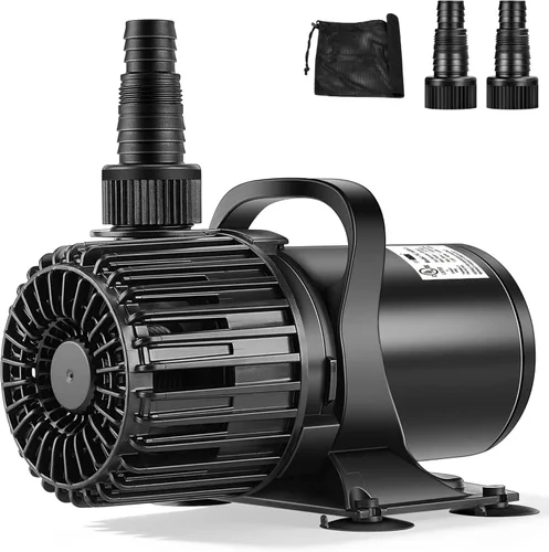VIVOHOME - Bomba de agua sumergible eléctrica de 100W y 1600GPH para estanque de koi, piscina, cascada, fuentes, pecera y acuario