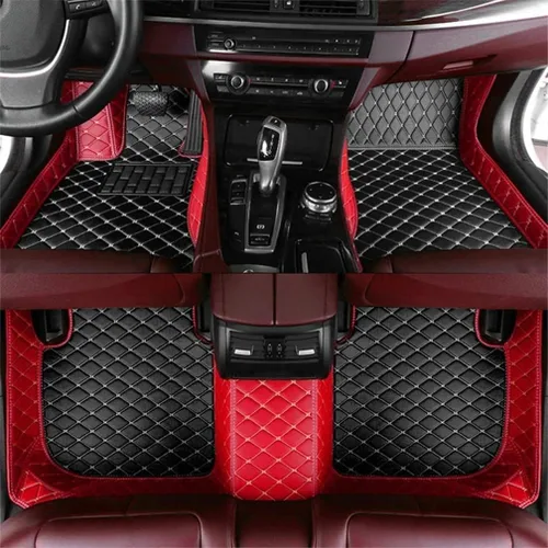 Miniatura 8 de Alfombrillas de coche personalizadas para todos los modelos A1A3A4A5A6A7A8Q3Q5Q7Q8S1S3S4S5S6S7S8SQ5 2000-2023 Año Alfombrillas de coche para todo
