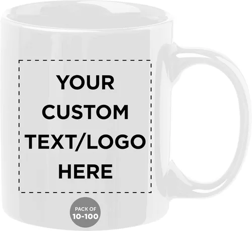Miniatura 36 de Tazas de café de cerámica personalizadas para el Día del Padre, 11 onzas, juego de 10/50/100, paquete personalizado a granel, juego de tazas de café