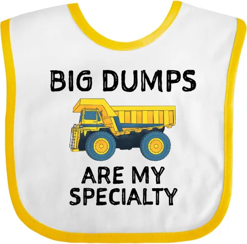 Miniatura 8 de inktastic Big Dumps Are My Specialty - Divertido y lindo babero para bebé