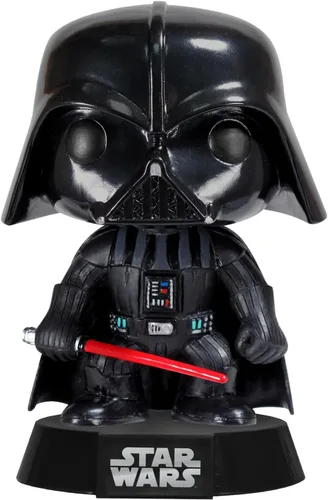 Miniatura 3 de Funko Bobblehead - Figura de Darth Vader, Estándar, Negro