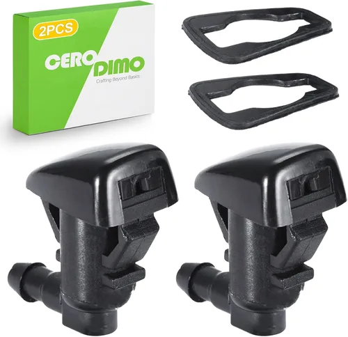 Kit de 2 boquillas para limpiaparabrisas – Repuesto universal de rociador de parabrisas delantero para Jeep Grand Cherokee (2005-2023), Chevy Malibu