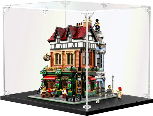 Miniatura 23 de Vitrina de acrílico transparente, vitrina autoensamblable para coleccionables, figuras de acción, muñecas, caja de vidrio alternativa para regalos