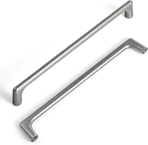 Miniatura 8 de Goo-Ki - Tiradores de gabinete de latón antiguo con centros de agujeros de 3 pulgadas (76mm), manijas de gabinete de aleación de zinc estilo retro