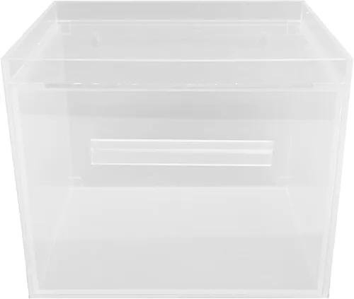 Miniatura 4 de Pilipane Caja de almacenamiento para toallas faciales, contenedor de acrílico para toallas faciales con cajón para tocador de baño