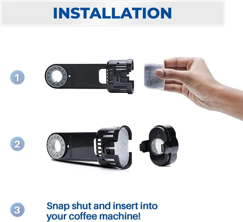 Miniatura 2 de K&J Kit de inicio Keurig de repuesto para cafeteras 1.0, incluye soporte para filtro y paquete de 6 filtros de agua compatibles