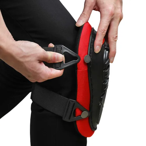 Miniatura 4 de WORKPRO Rodilleras para el trabajo, rodilleras de construcción con cojín ergonómico de gel y acolchado de espuma para jardinería, carpintería