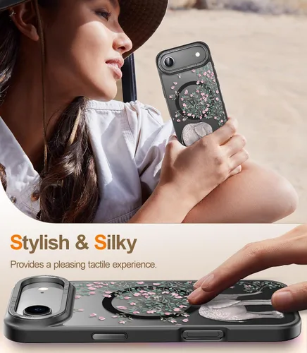 Miniatura 487 de Goodon para iPhone 15 Pro Max con protector de pantalla de privacidad, compatible con Magsafe, funda translúcida mate a prueba de golpes - Linda