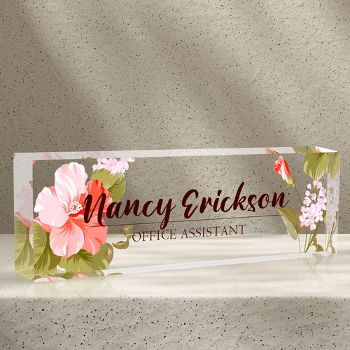 Miniatura 11 de Placa de nombre personalizada para escritorio de oficina, placas de nombre personalizadas para escritorios, placa de identificación personalizada