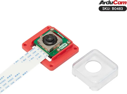 Miniatura 3 de Arducam OwlSight - Módulo de cámara para Raspberry Pi 5, 1/1.32 pulgadas, 64 MP, módulo de cámara de enfoque automático de alta resolución