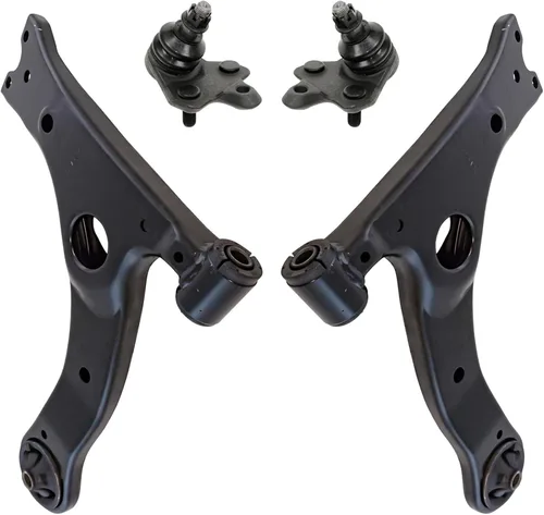 Miniatura 17 de TRQ Brazo de control delantero superior e inferior con rótula juego de 4 piezas compatible con Land Rover Range Rover 2003-2012