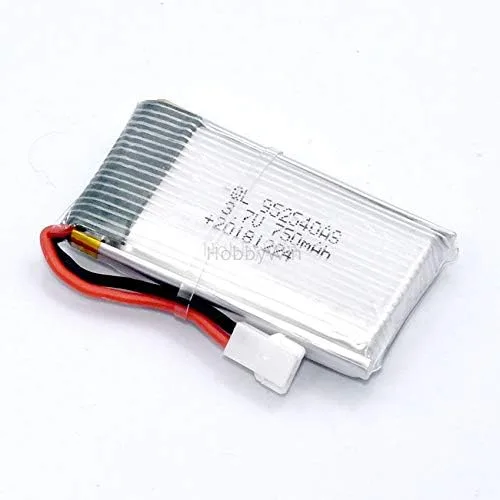 Miniatura 6 de HR SH5 Actualización LiPO batería 3.7 V 750 mAh para mini tamaño FPV Drone RC Quadcopter