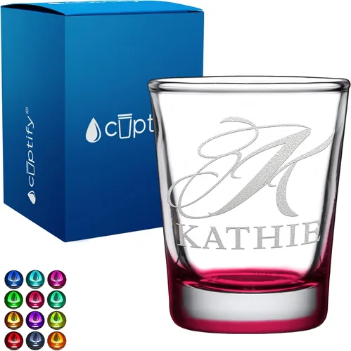 Miniatura 35 de Juego de 2 vasos de chupito personalizados para hombre, fondo azul, 2 onzas, grabados, regalo personalizado para cumpleaños, bodas, día del padre