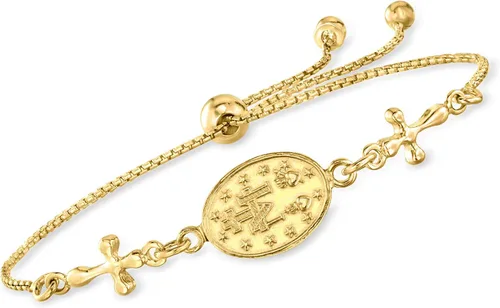 Miniatura 3 de Ross-Simons Pulsera Bolo con medalla milagrosa Oro no conocido