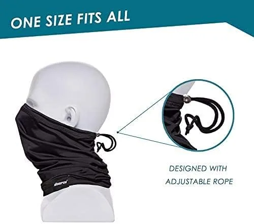 Miniatura 4 de Máscara facial reutilizable para el cuello máscara facial de tela pasamontañas cubierta de bufanda
