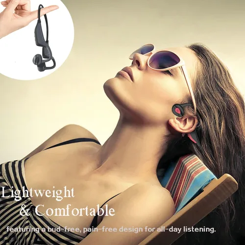 Miniatura 7 de Auriculares de conducción ósea para natación, reproductor de MP3 impermeable, auriculares inalámbricos de oído abierto, auriculares deportivos de 16