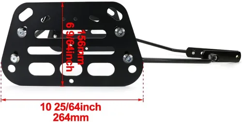 Miniatura 4 de Xitomer Bastidores de soporte para alforjas, apto para FZ-07 MT-07 2014 2015 2016 2017 2018 2019 2020 2021 2022 2023 2024 FZ 07 Portabicicletas