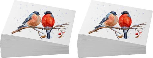 Miniatura 6 de Sabary 250 hojas de papel de acuarela a granel blanco prensado en frío, paquete de papel de acuarela para niños, pintura de boceto blanco, pintura