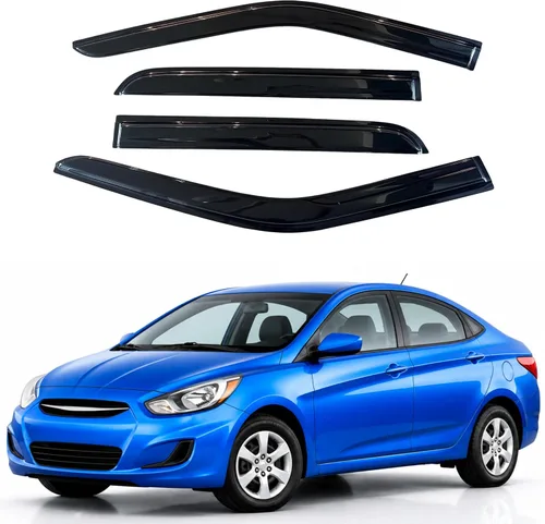Miniatura 245 de Visor para ventana IG para Hyundai Venue 2020-2023, protector contra la lluvia, adhesivo extra duradero, deflector de viento para lado