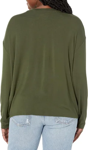 Miniatura 3 de Daily Ritual Camisa de manga larga con bolsillo de ajuste relajado para mujer