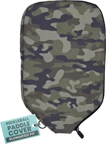 Miniatura 22 de Palms-O-Aces Pickleball Paddle Cover Canvas Padded Pickleball Paddles Sleeve with Zipper Lightweight Protective Paddle Case for Standard Paddles