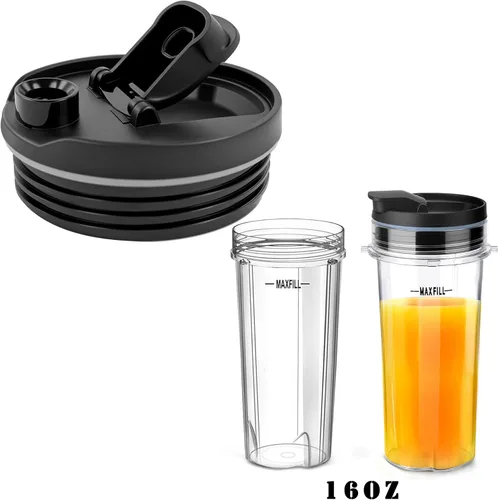 Miniatura 4 de 2 piezas de repuesto para licuadora Ninja de diámetro interior de 2.81 pulgadas para licuadora Ninja BL660 BL740 BL770 BL780 BL810 BL820 BL830 Taza