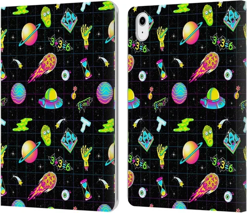 Miniatura 16 de Head Case Designs Funda de piel con licencia oficial de Rick and Morty Aliens Season 3, compatible con Apple iPad 10.2 2019/2020/2021