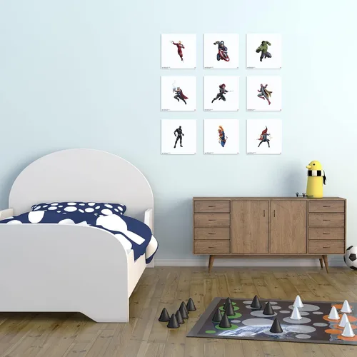 Miniatura 8 de Trends International Gallery Pops Marvel Comics Avengers - Póster de pared de Black Panther, 12 x 12 pulgadas, versión sin marco