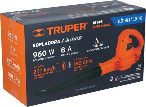 Miniatura 5 de TRUPER SOPLA-960 Soplador eléctrico 960 W