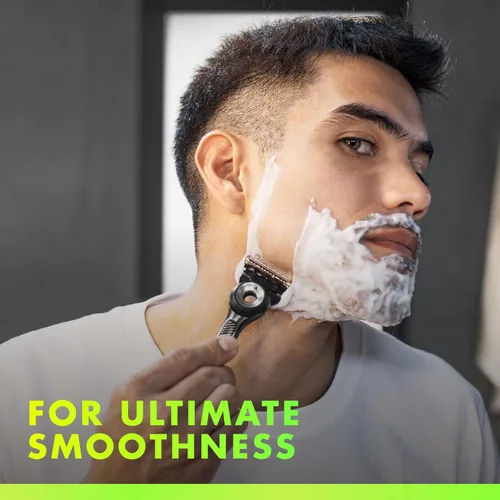 Miniatura 6 de Gillette Labs - Gel de afeitar espumoso rápido para hombres, sin alcohol, tinte y parabenos con vitamina B3 y algas marinas, refresca y calma