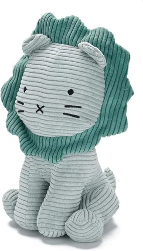 SILI FACTORY - Peluche de león de pana (verde) de 11" para bebé, niño pequeño, niños, adultos - Juguetes de león de pana: adorable juguete hecho de