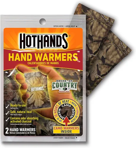 Miniatura 3 de HotHands Mossy Oak - Calentadores de manos de camuflaje – Calentadores activados por aire naturales sin olor de larga duración – hasta 10 horas