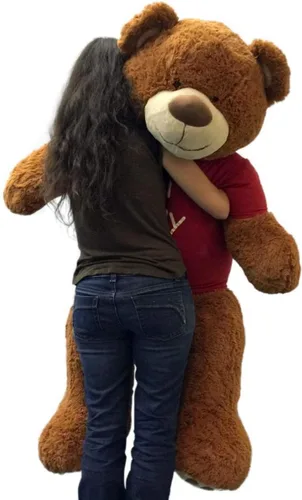 Miniatura 8 de Big Plush Oso de peluche gigante con camisa I'm Sorry, oso de peluche enorme, animal de peluche de 5 pies, regalo de disculpa, OSO de peluche