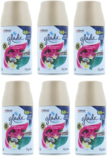 Generic Glade Limited Edition Sky and Sea Salt - Recambio de ambientador automático, 6.2 onzas, azul Azul-Blanco