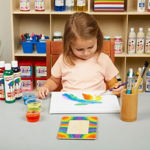 Miniatura 5 de Colorations - LWPACK - Pintura líquida para acuarela, 4 onzas líquidas, juego de 6, no tóxica, pintura, niños, manualidades, pasatiempos, diversión